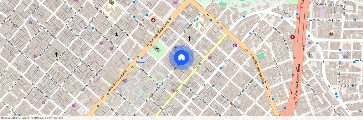 Alameda dos Jurupis, Indianópolis, São Paulo