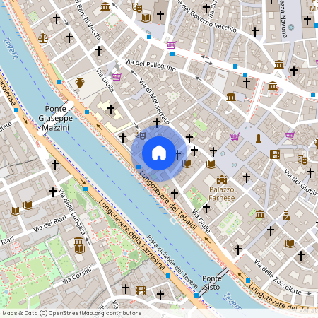 Via Giulia, Roma, RM, Italia, .ROMA