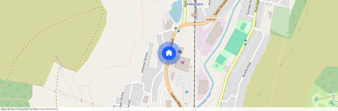 Llwynypia Road, Tonypandy, Rhondda Cynon Taf, CF40