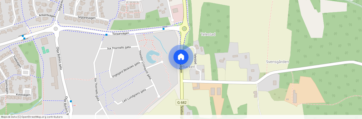 Teleborg, Växjö, Kronoberg, Olga Bohlins gata 14 B