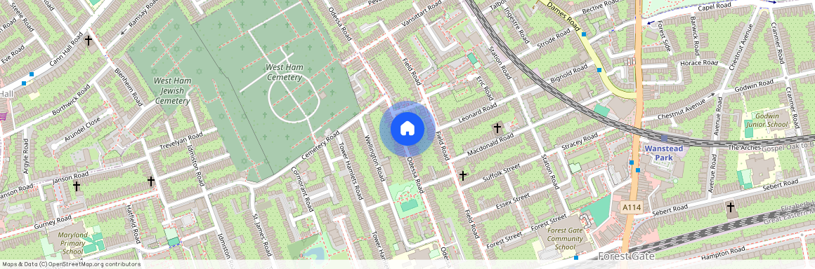 Odessa Road, London E7