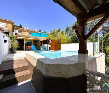 Mazet provencal climatisé pour 4 personnes avec piscine privée au D... - Photo 1