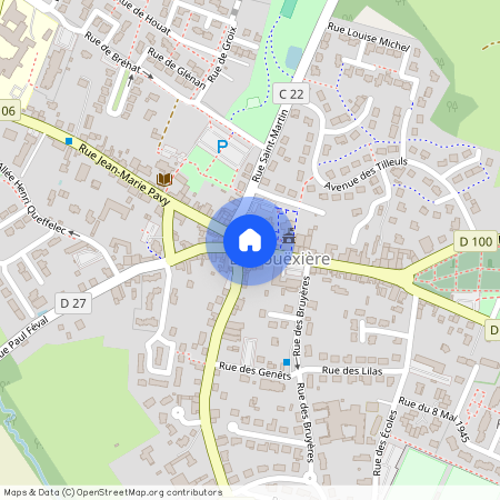 ILLE-ET-VILAINE (35), - BRETAGNE, LA BOUEXIERE (35340)