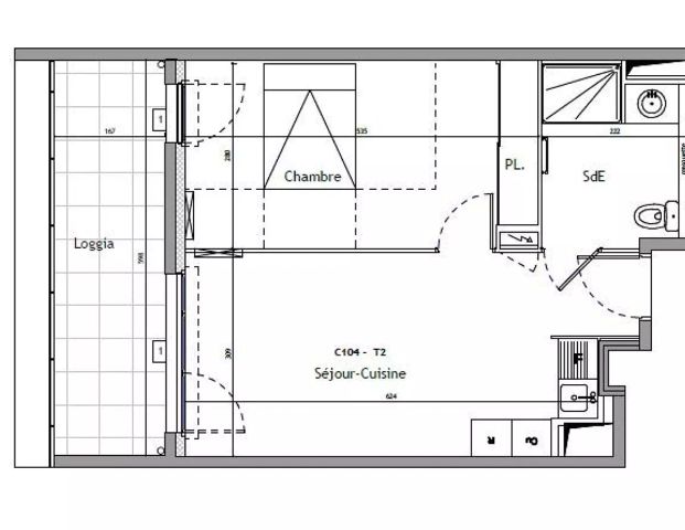 location Appartement T2 DE 40.5m² À MONTPELLIER - Photo 1