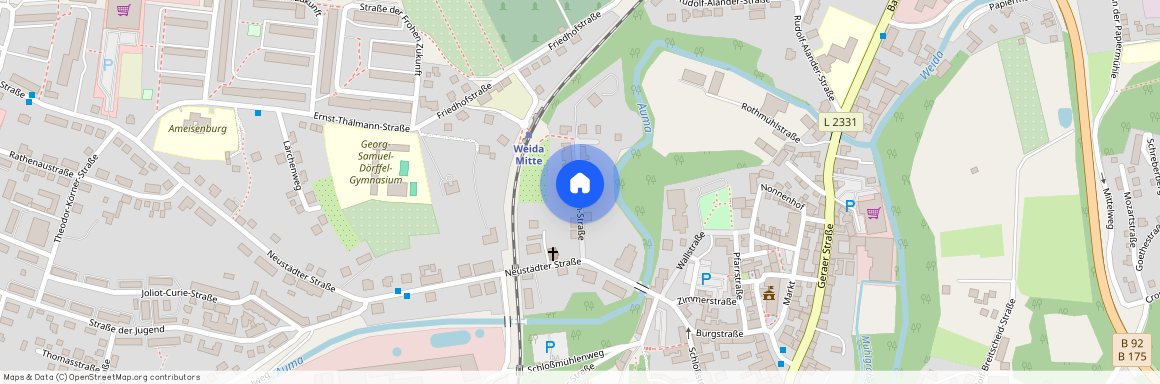 Clara-Zetkin-Straße, 07570, Clara-Zetkin-Straße    Weida