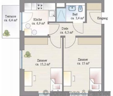 01187 Dresden - Südvorstadt , Chemnitzer Str. Hs.2 WE 20 - Photo 1