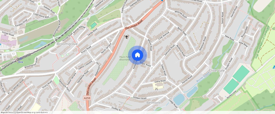 Ashburnham Road, Hastings, TN35