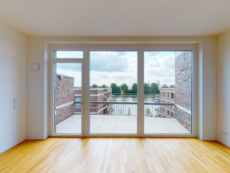 3-Zimmer-Wohnung mit Balkon und Weserblick in der Bremer Überseestadt - Foto 2