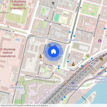 ul. Bolesława Limanowskiego, Nowe Miasto, Śródmieście, Szczecin, zachodniopomorskie