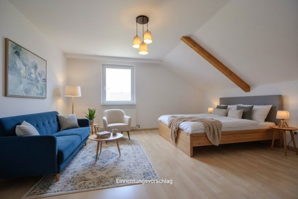 Freundliche 1 ZIMMERWOHNUNG im DACHGESCHOSS - Photo 1
