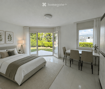 Modernes Studio mit Gartensitzplatz nahe Zürichsee - Photo 1