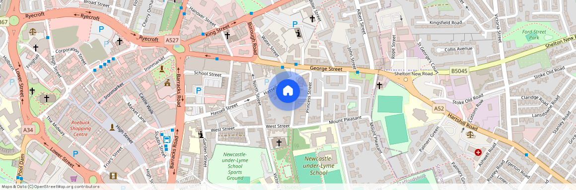 Marsh Box, 2 Marsh Parade, Newcastle under Lyme, Staffordshire, ST5