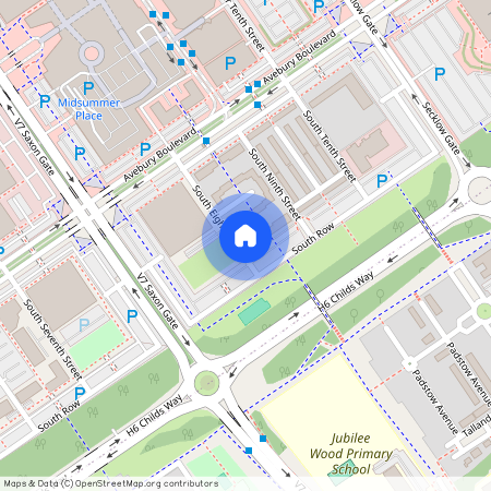 South Row, Milton Keynes, Buckinghamshire, MK9