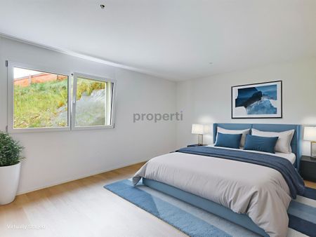 Moderne 3.5-Zimmer-Wohnung in Bärau mit Balkon und Parkplatz - Foto 3