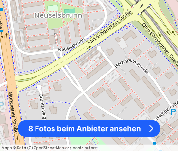 Helle 3-Zimmer-Wohnung mit Balkon in Nürnberg Langwasser - Foto 1