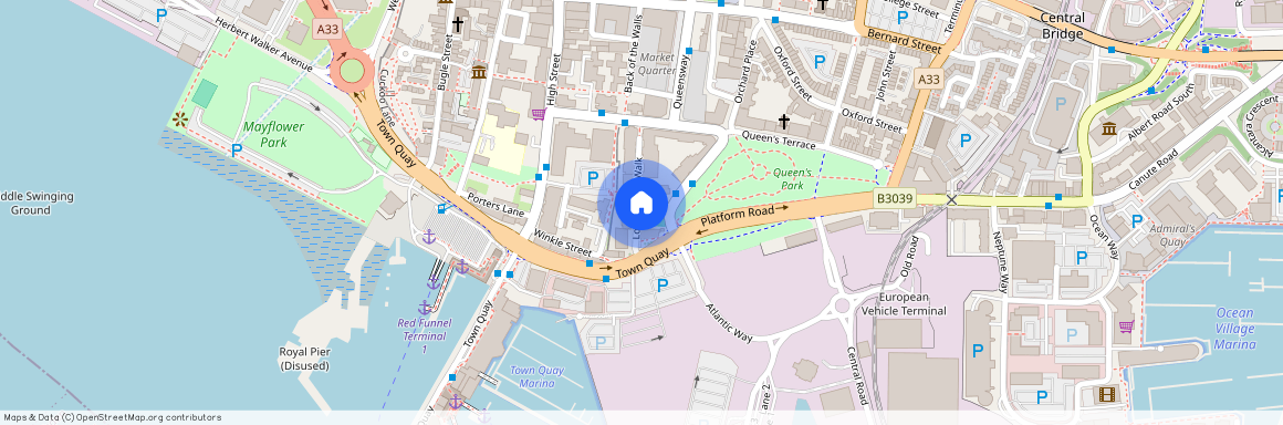 Lower Canal Walk, Southampton