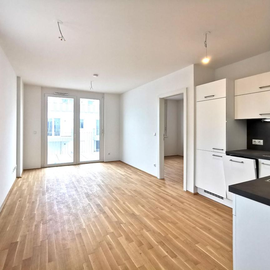 2-Zimmer-Wohnung mit Balkon, Fußbodenheizung und optionalem Garagenplatz - Foto 1