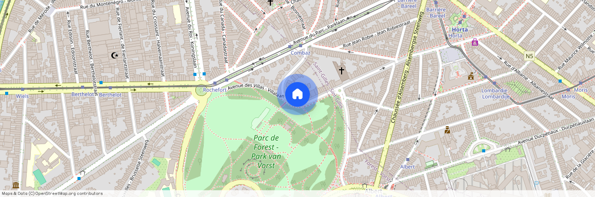 Avenue des Villas 83, 1190, Forest