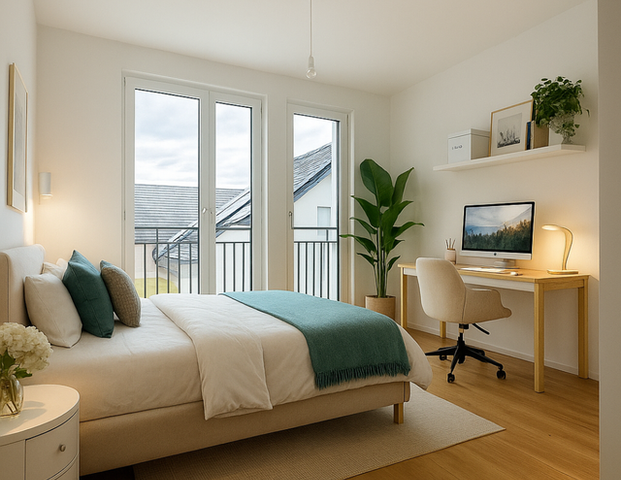 Moderne Penthouse - Wohnung mit Traumausblick , Erstbezug, hell, offen gestaltet zum Wohlfühlen - Foto 1