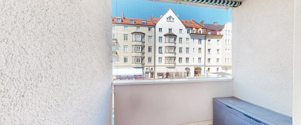 Möbliertes 1-Zi.Apartment mit sonniger West-Loggia in begehrter Lage nahe der Isar und U-Bahn - Photo 1