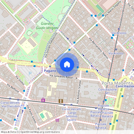 Via Guido DArezzo, Milan, Lombardy 20145