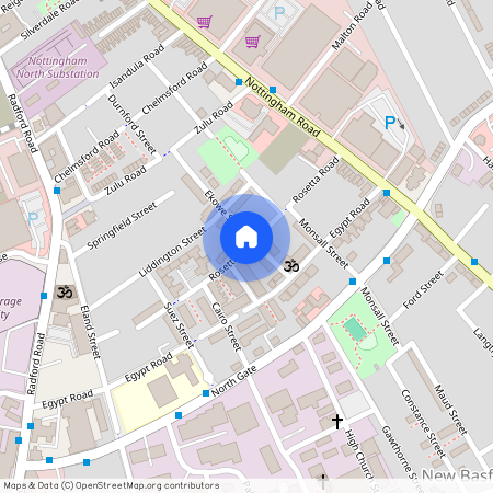 Rosetta Road, Nottingham, NG7