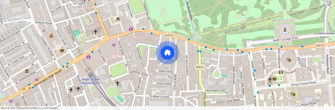 Prince Of Wales Terrace, London, W8