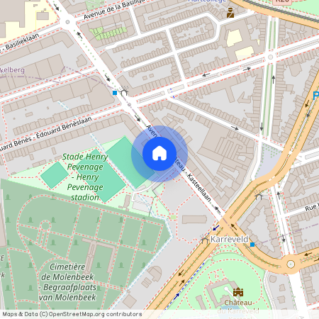 Avenue du chateau, 17, 1080, Molenbeek-Saint-Jean