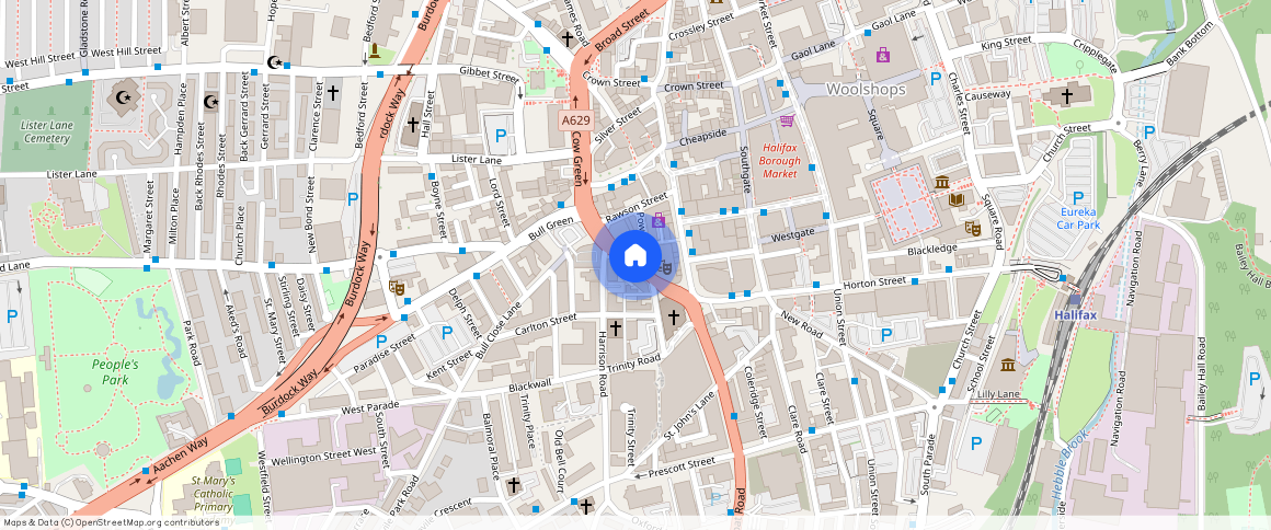 The Abode, Halifax, HX1