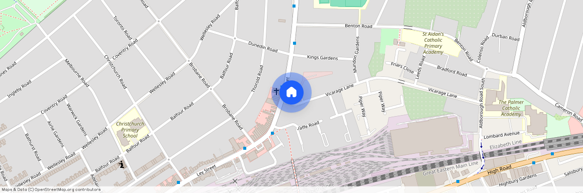 328A Ley Street, Ilford, Essex, IG1 4AF, UK