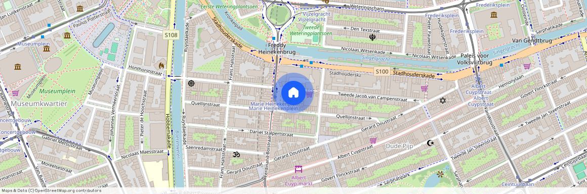 Oude Pijp, 1072 ML, Marie Heinekenplein, Amsterdam