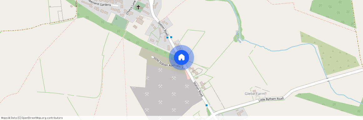 Station Road, Castle Bytham