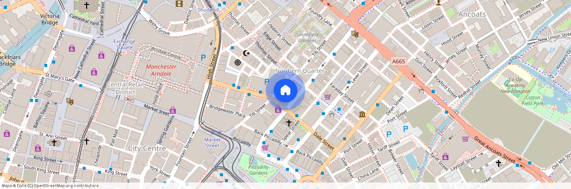 Smithfield Building, Northern Quarter, Manchester City Centre, M4