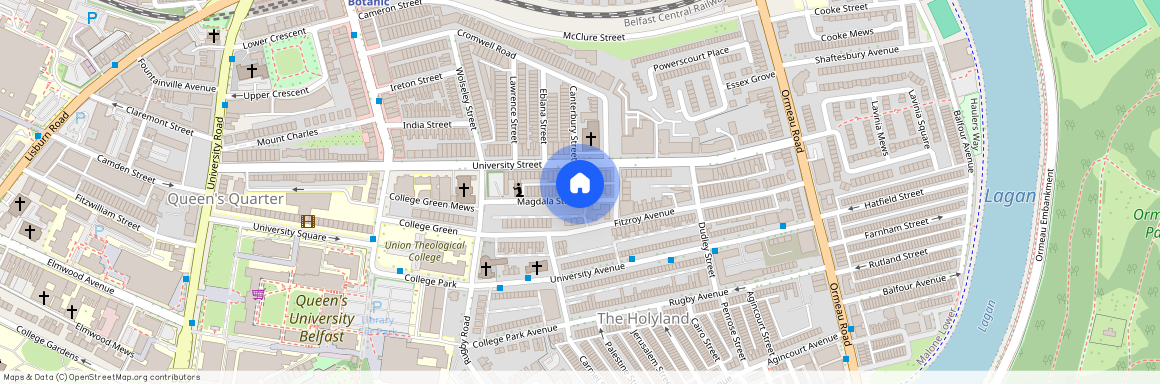 3 Great Apartments, 34 Magdala Street, Botanic Area, Belfast, BT7 1PU