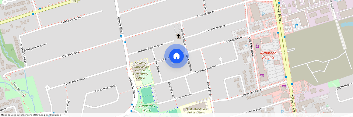 156 Trayborn Drive #Main, Richmond Hill, Mill Pond