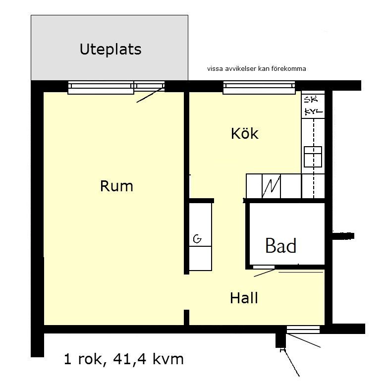 Södergatan 9 A - Foto 1