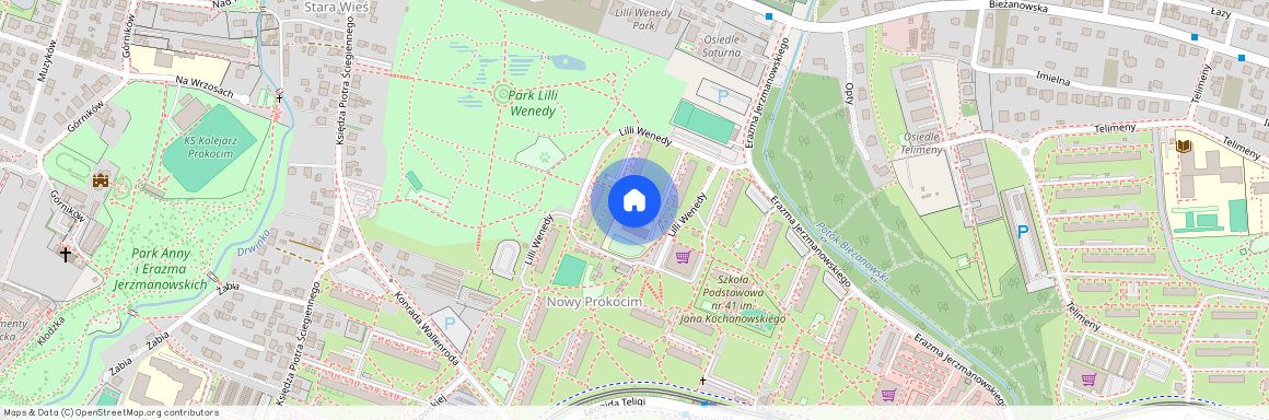 ul. Lilli Wenedy, Nowy Prokocim, Bieżanów-Prokocim, Kraków, małopolskie