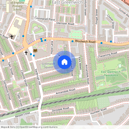 Hawthorne Crescent, Greenwich, London