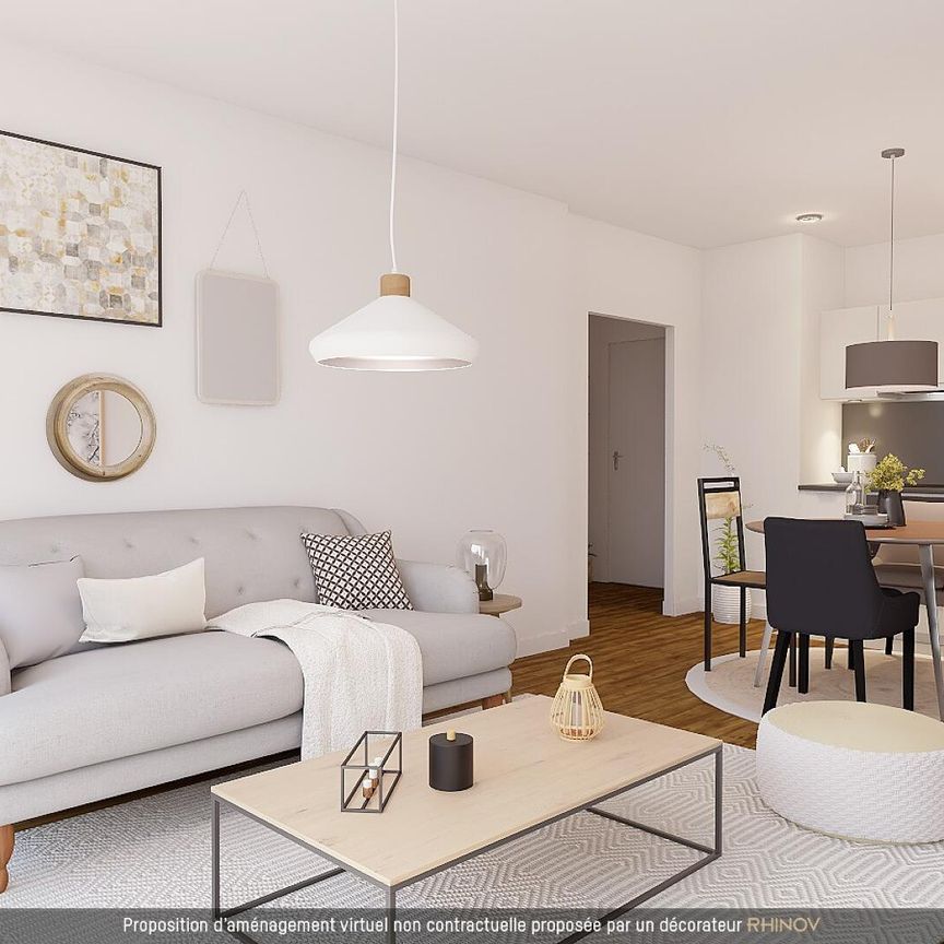 location Appartement T3 DE 57.3m² À FRANCONVILLE - Photo 1