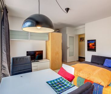 Neuhausen, near Olympiapark: Furnished studio apartment. - Photo 5