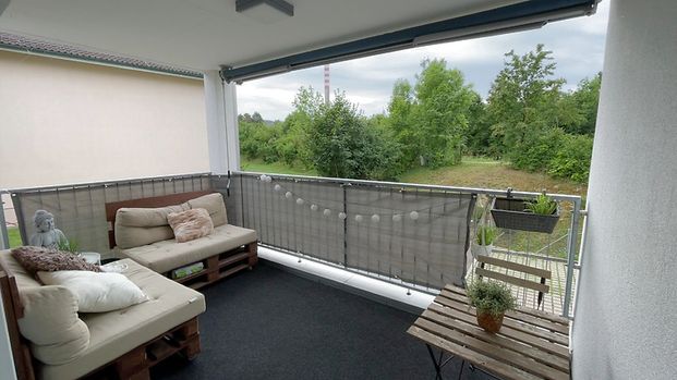 2½ Zimmer-Wohnung in Sisseln (AG), möbliert, auf Zeit - Photo 1