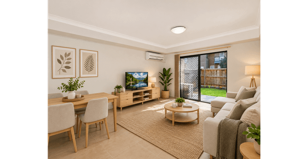 Spacious Apartment with Private Courtyard - Photo 1