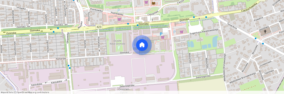 ul. Harcmistrza Aleksandra Kamińskiego, Kolonia Gosławicka, Opole, opolskie