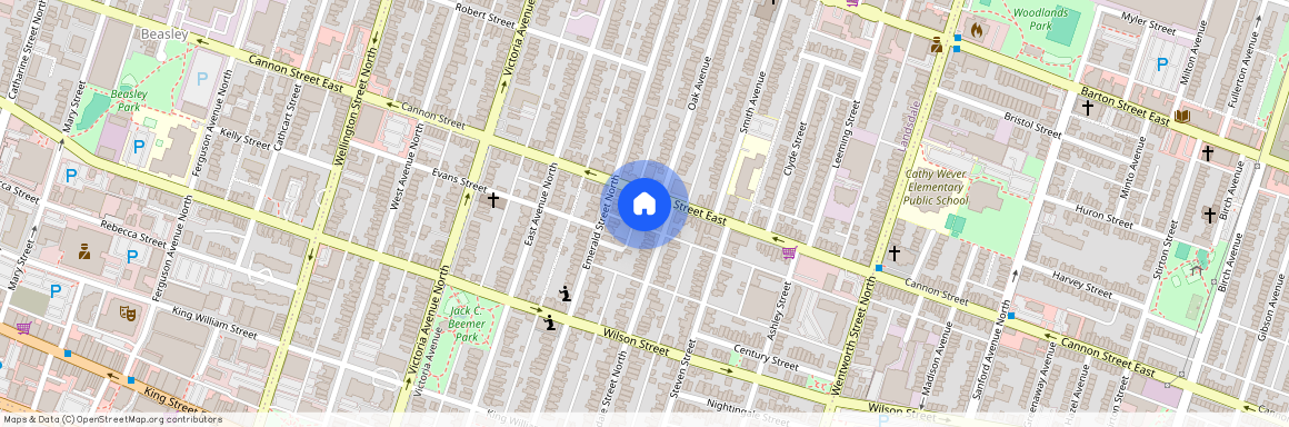 360 Cannon Street Unit# Upper, Hamilton