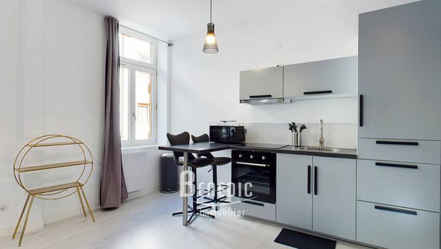 Appartement F1 meublé centre ville de Metz - Photo 1