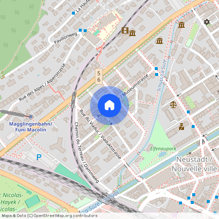 2502, Biel/Bienne, Rue Du Musée / Museumstrasse, 2