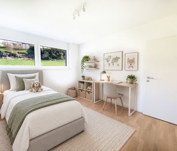 Villa familiale contemporaine avec vue panoramique sur le Léman – Aran - Foto 4