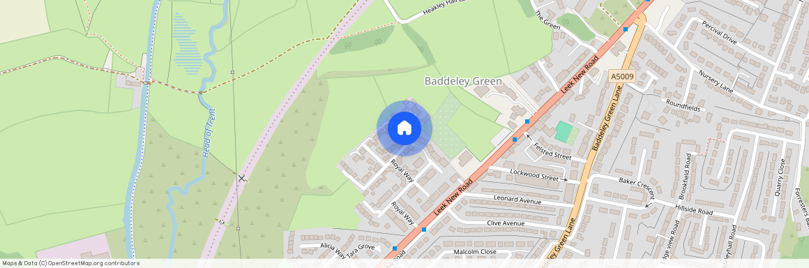Minton Grove, Baddeley Green, Stoke-on-Trent, Staffordshire, ST2