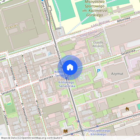 ul. Senatorska, Górniak, Górna, Łódź, łódzkie