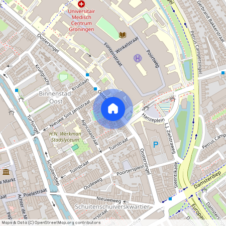 Binnenstad-Oost, 9711 XE, Oostersingel, Groningen